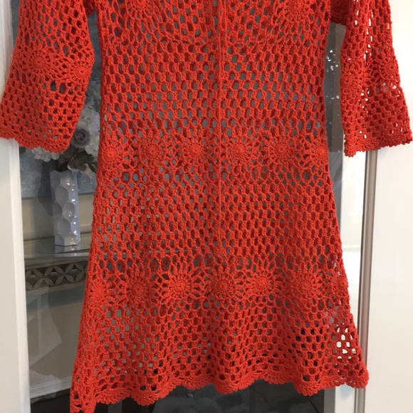 🍃Toi et Moi Crochet Swim Cover Up Dress - Picture 8 of 8